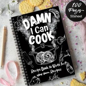 Black Recipe Book - Damn I Can Cook